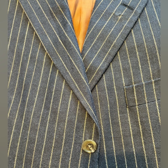 Pinstriped Blazer - Picture 5 of 10